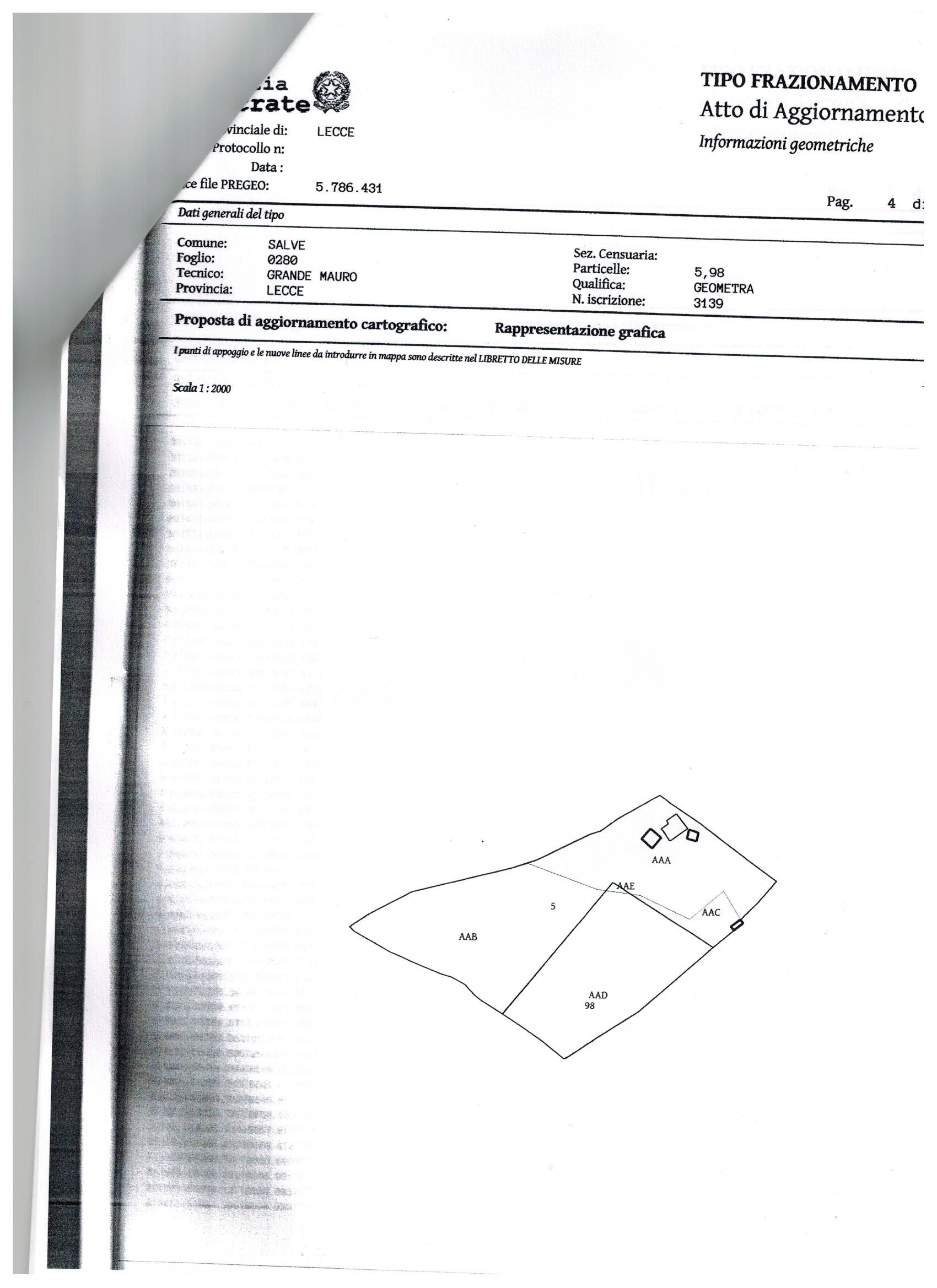 Vendita Terreno edificabile 