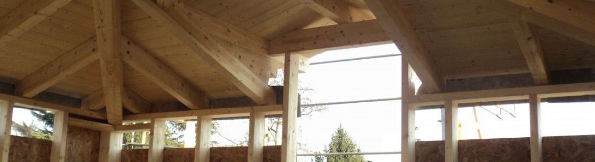 Ampliamenti in legno BCL Bergamasca Costruzioni Legno Tetto legno lamellare  provincia Bergamo