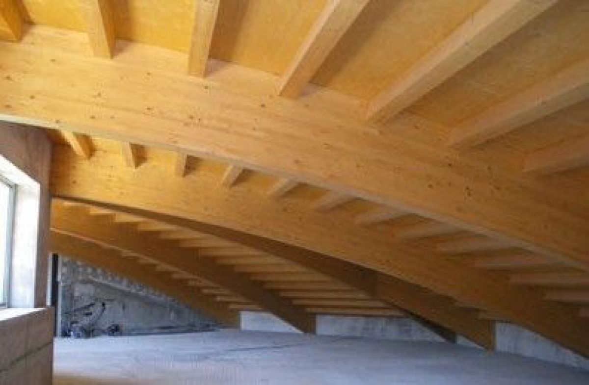 Tetti in Legno in legno BCL Bergamasca Costruzioni Legno Tetto Legno Lamellare Sede Artigiani Bergamo