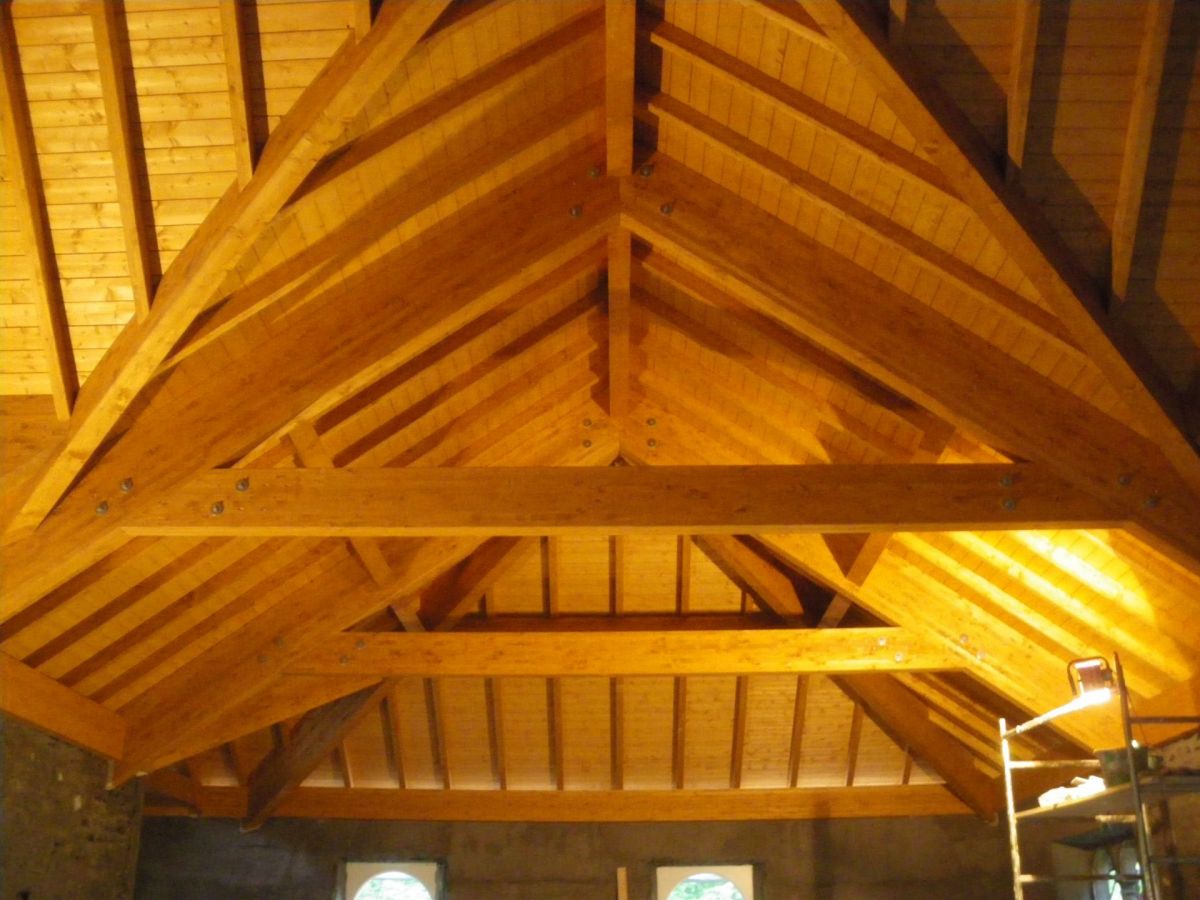 Ampliamenti in legno BCL Bergamasca Costruzioni Legno Tetto in Legno Lamellare Sopralzo legno lamellare 