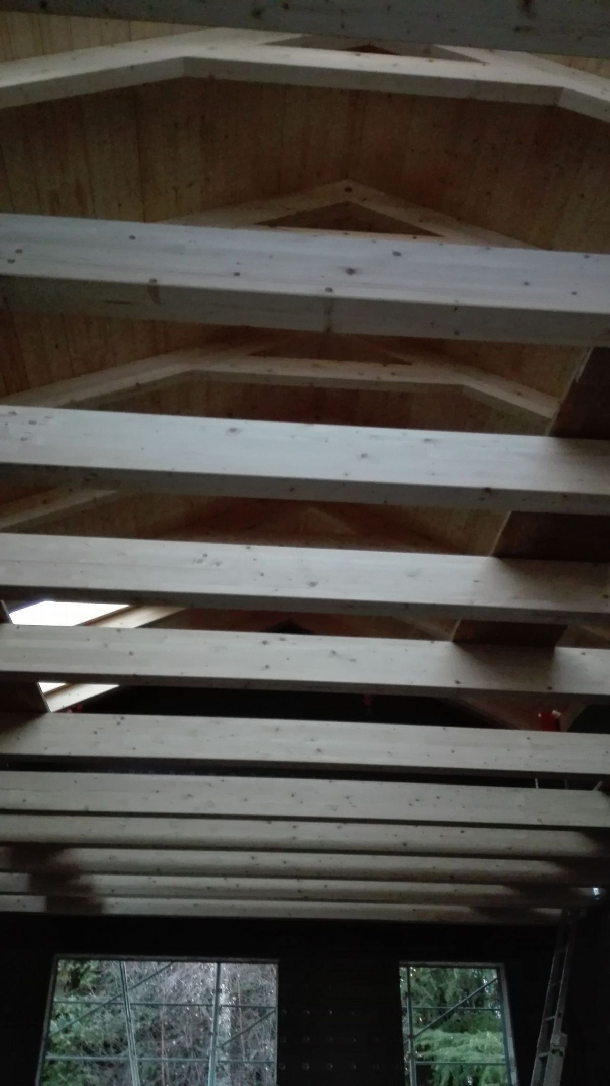 Ampliamenti in legno BCL Bergamasca Costruzioni Legno Tetto in Legno Lamellare sbiancato  in provincia di Bergamo