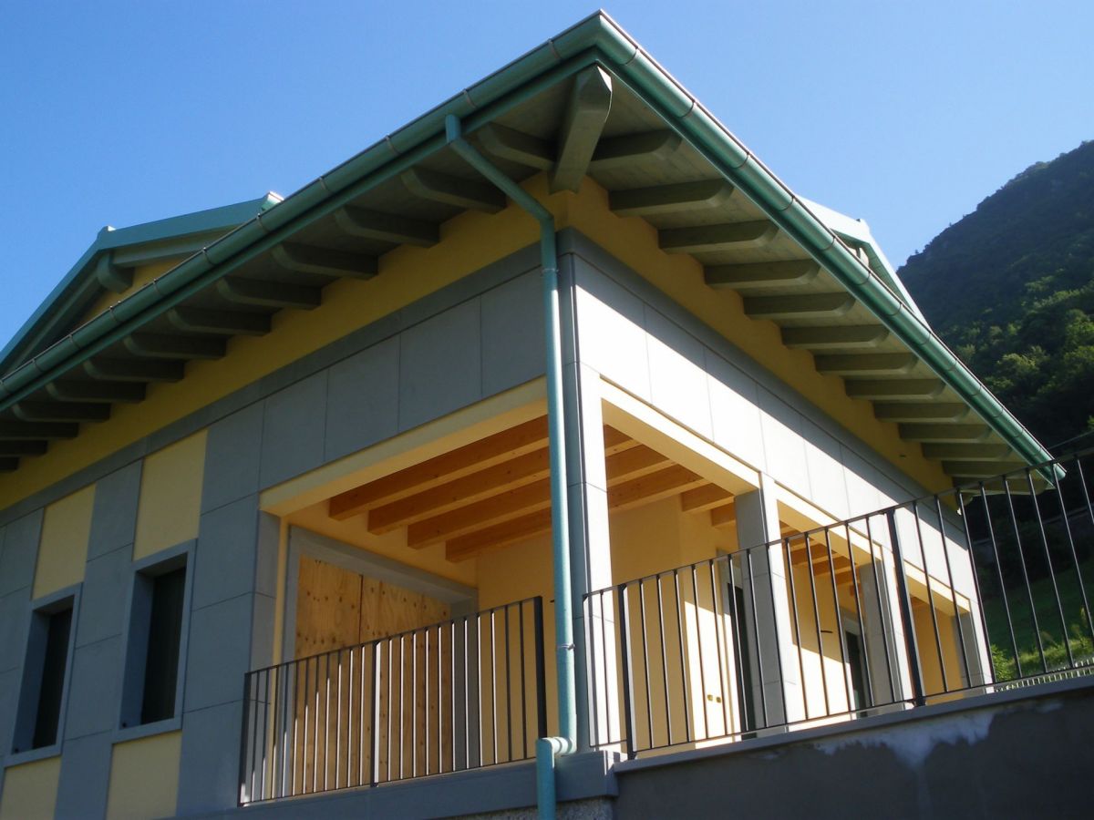 Case in legno BCL Bergamasca Costruzioni Legno Tetto in Legno Lamellare provincia di Bergamo