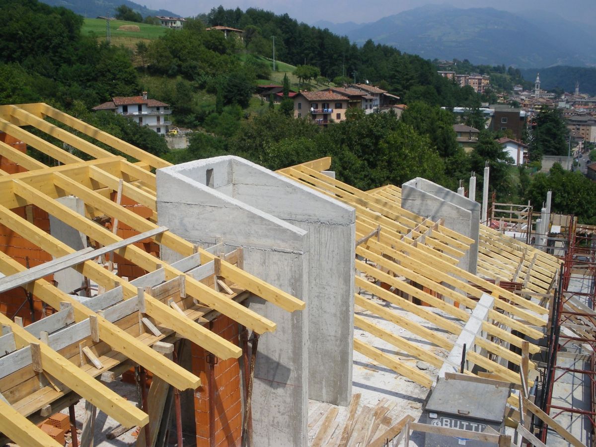 Case in legno BCL Bergamasca Costruzioni Legno Tetti legno lamellare  provincia di Bergamo