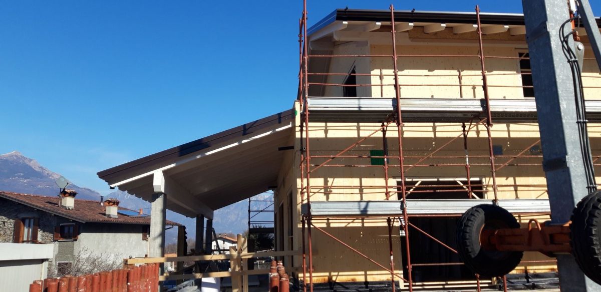 Case in legno BCL Bergamasca Costruzioni Legno BCLegno Villa XLAM Colico LC