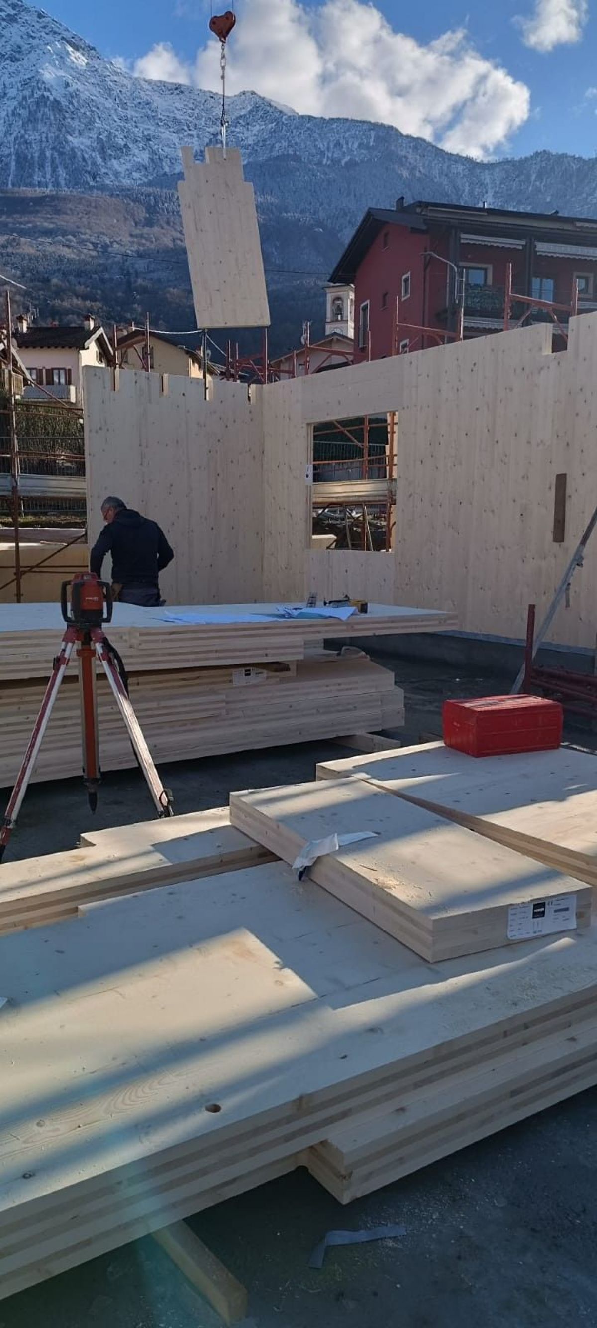 Case in legno BCL Bergamasca Costruzioni Legno BCLegno Villa XLAM Colico Lc