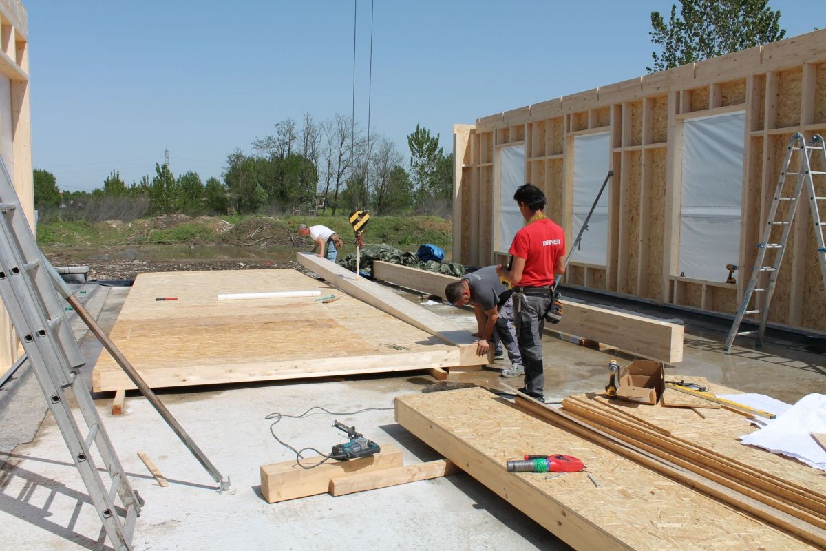 Case in legno BCL Bergamasca Costruzioni Legno BCLegno Telaio Montessori Milano