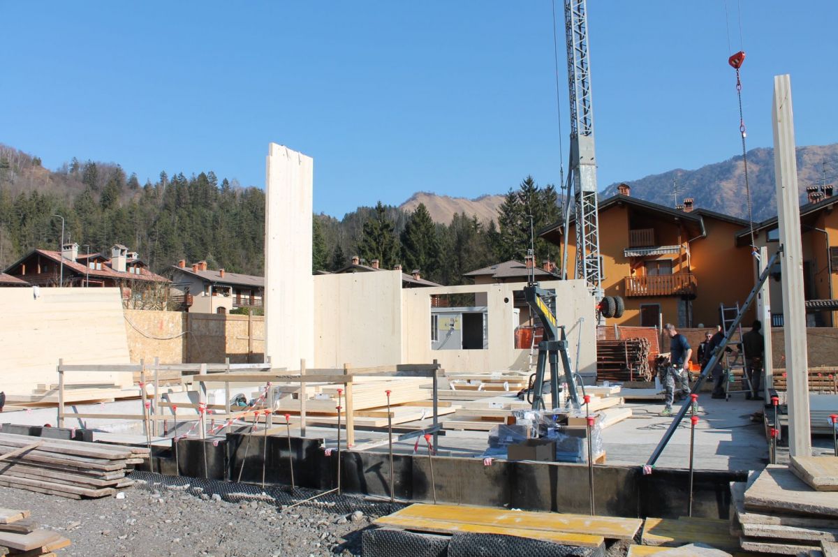 Case in legno BCL Bergamasca Costruzioni Legno BCLegno Villa Xlam Val Seriana