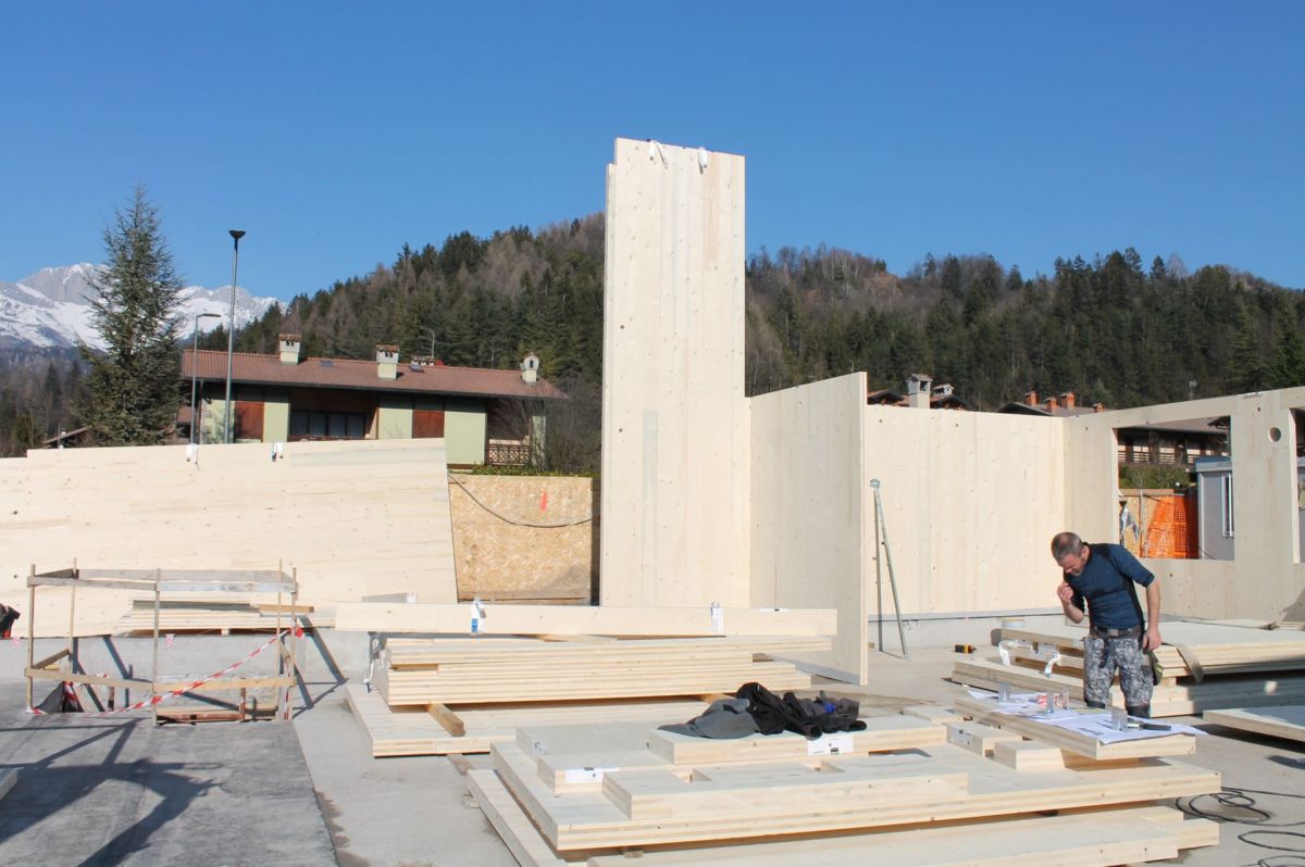 Case in legno BCL Bergamasca Costruzioni Legno BCLegno Villa Xlam Val Seriana