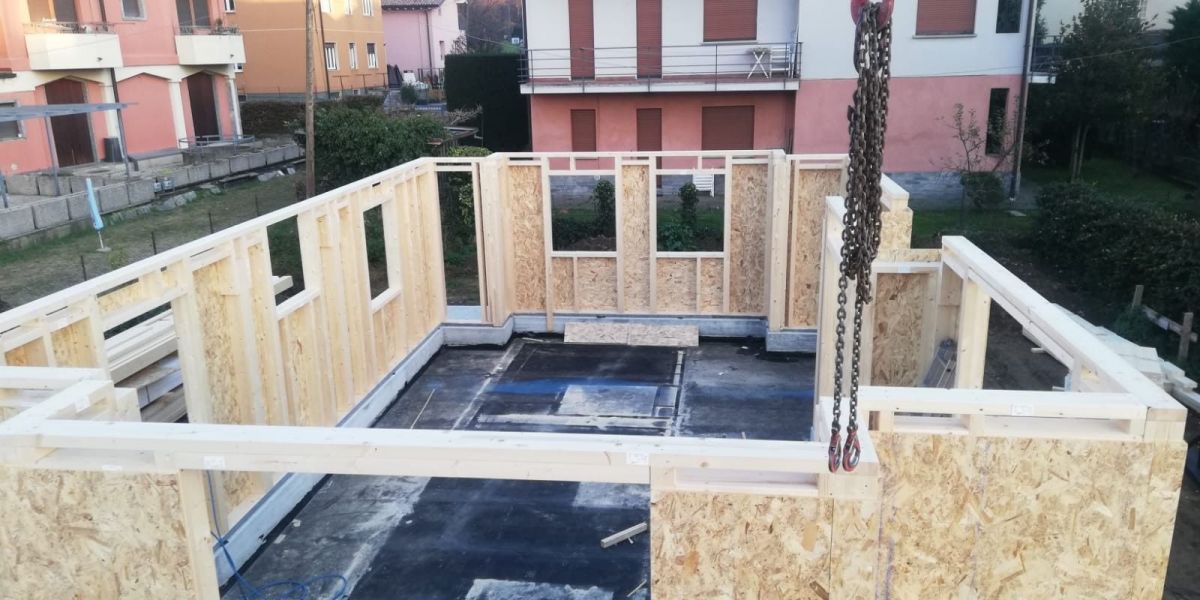 Case in legno BCL Bergamasca Costruzioni Legno BCLegno TELAIO Varese