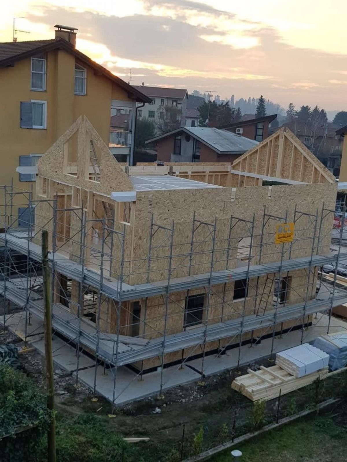 Case in legno BCL Bergamasca Costruzioni Legno BCLegno TELAIO Varese