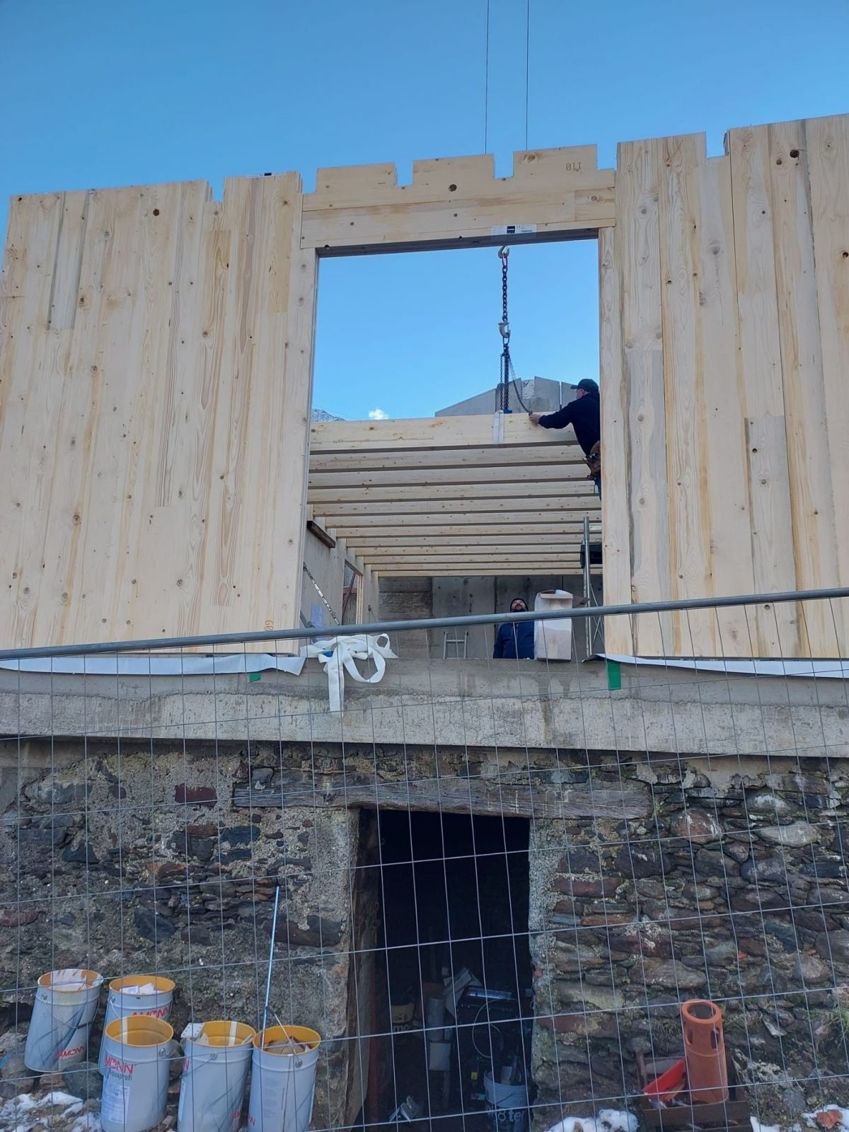 Case in legno BCL Bergamasca Costruzioni Legno BCLegno Xlam demolizione 