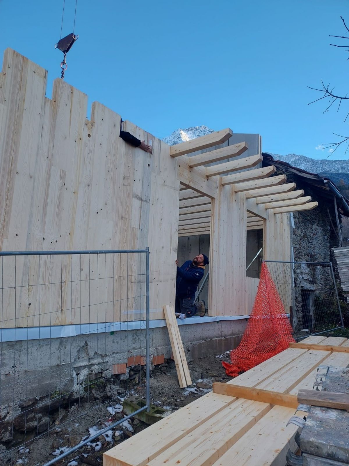 Case in legno BCL Bergamasca Costruzioni Legno BCLegno Xlam demolizione 