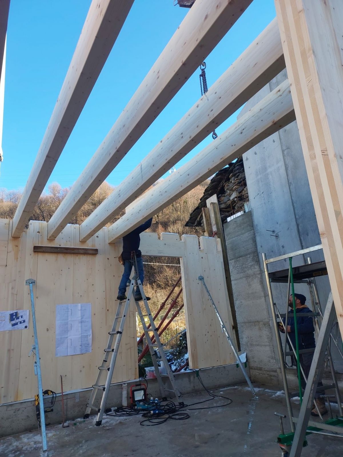 Case in legno BCL Bergamasca Costruzioni Legno BCLegno Xlam demolizione 