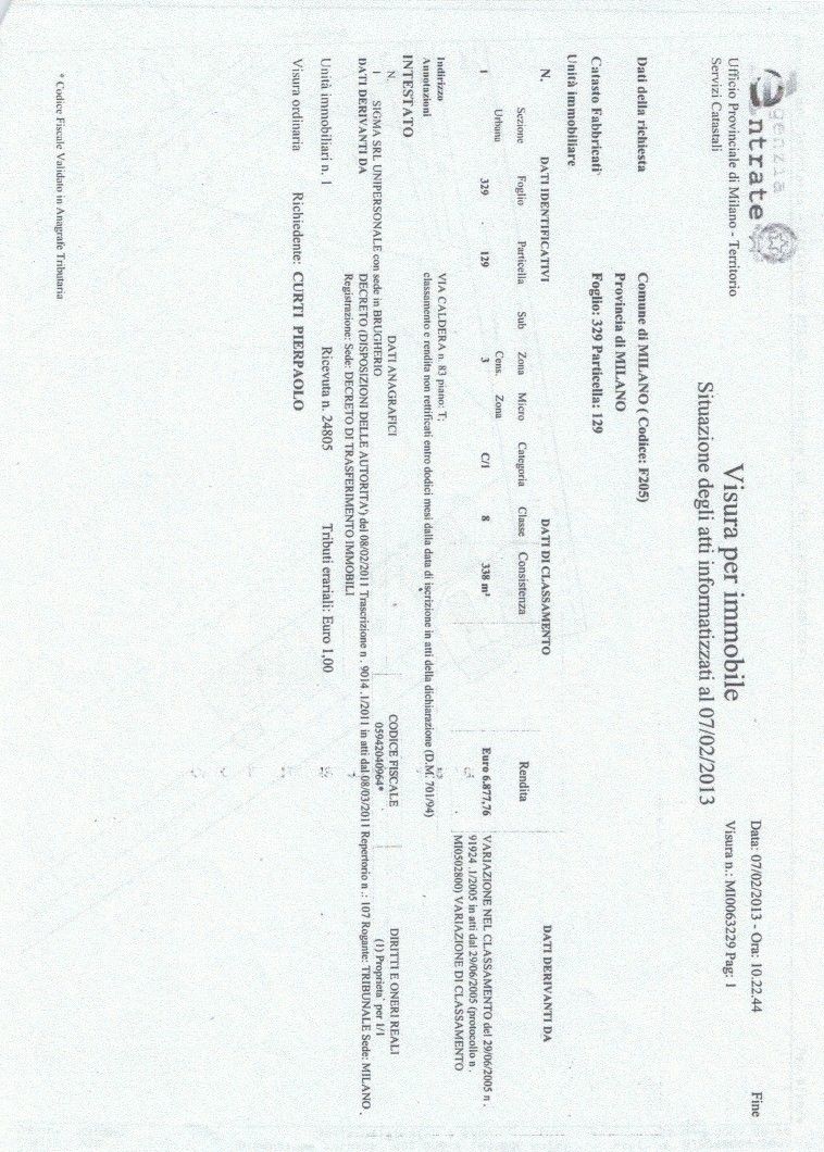 Vendita Terreno edificabile Milano