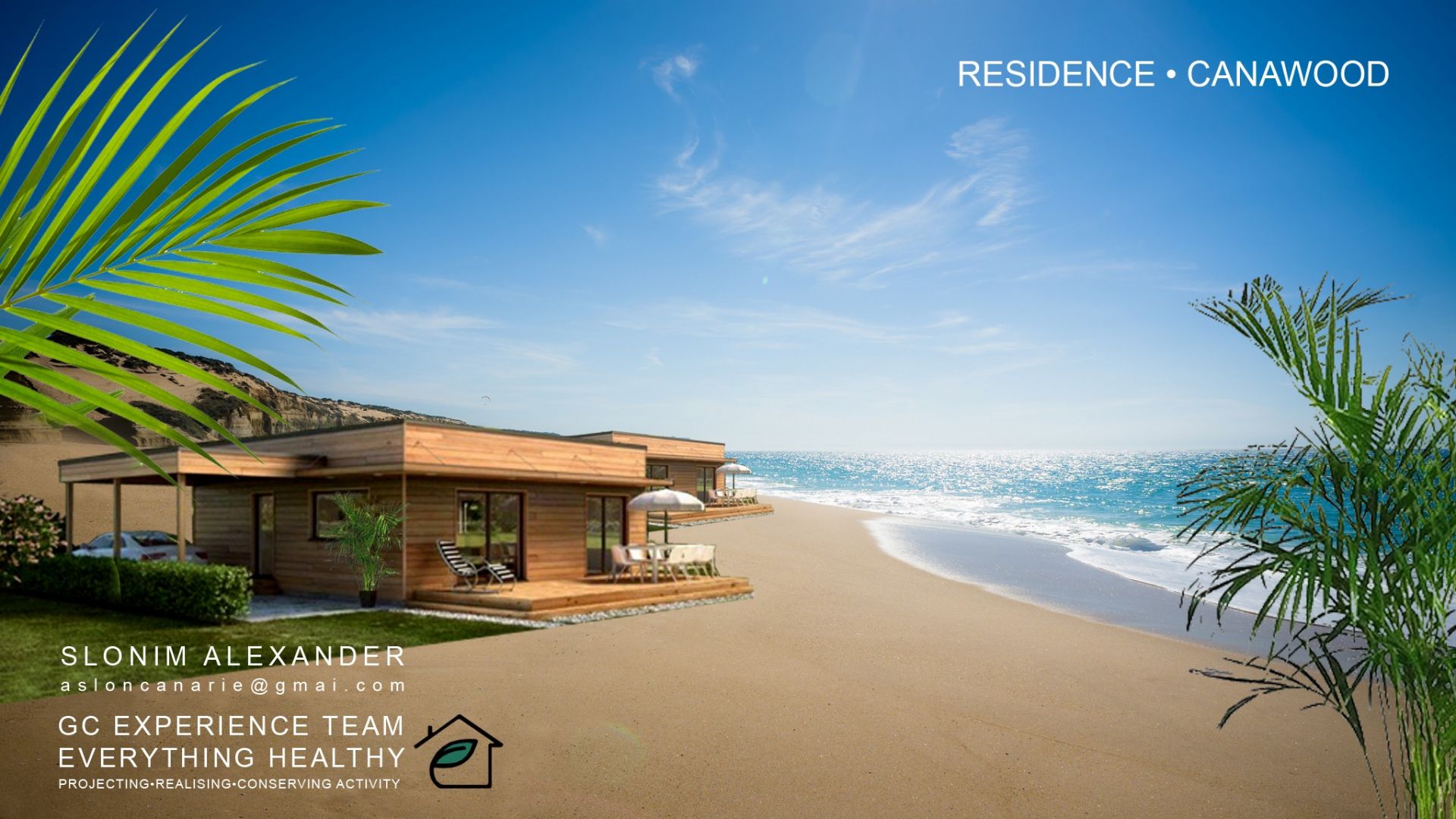 Baite e Chalet in legno HEALTHY LIFE HOUSES & WHEELS HOUSES beach construction in travi lamellari di legno massiccio