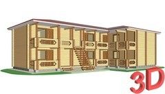 Tetti in Legno in legno HEALTHY LIFE HOUSES & WHEELS HOUSES ECOHOTEL A MODULI