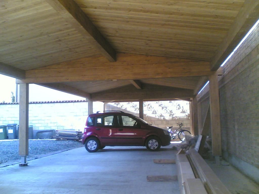 Chioschi e Gazebi in legno BCL Pensiline Fotovoltaiche