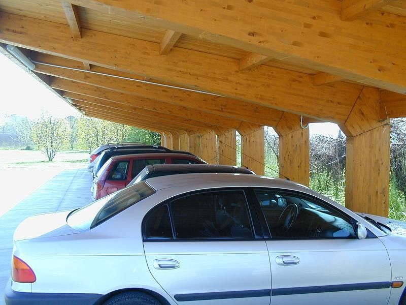 Chioschi e Gazebi in legno BCL Pensiline Fotovoltaiche