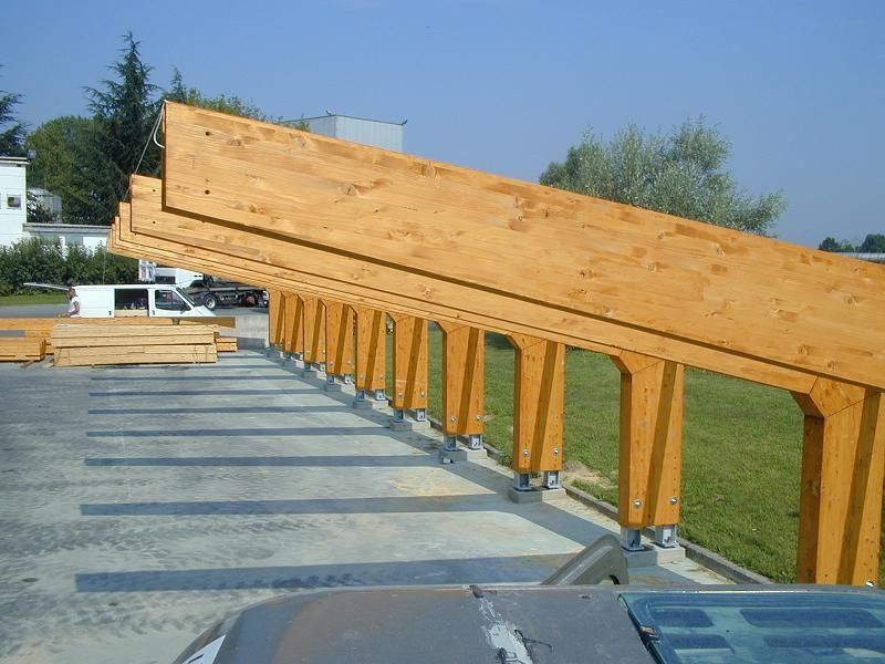 Chioschi e Gazebi in legno BCL Pensiline Fotovoltaiche