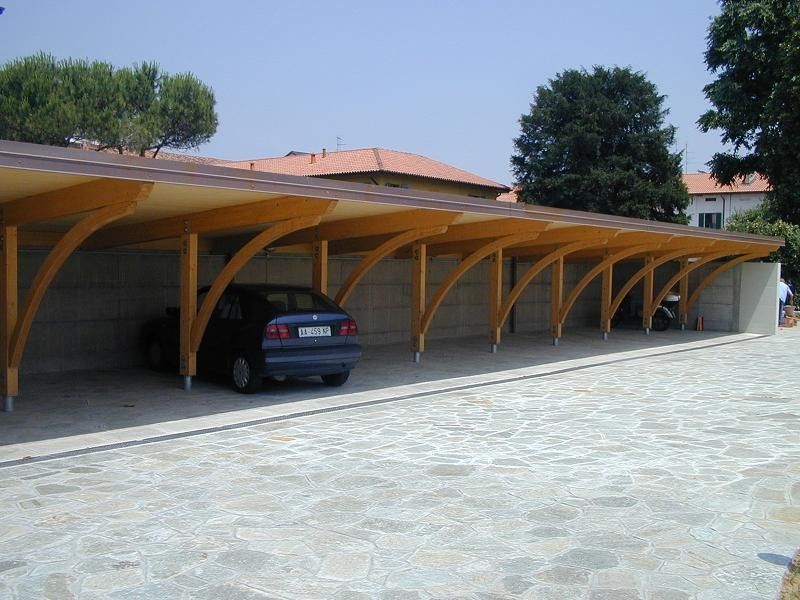 Chioschi e Gazebi in legno BCL Pensiline Fotovoltaiche