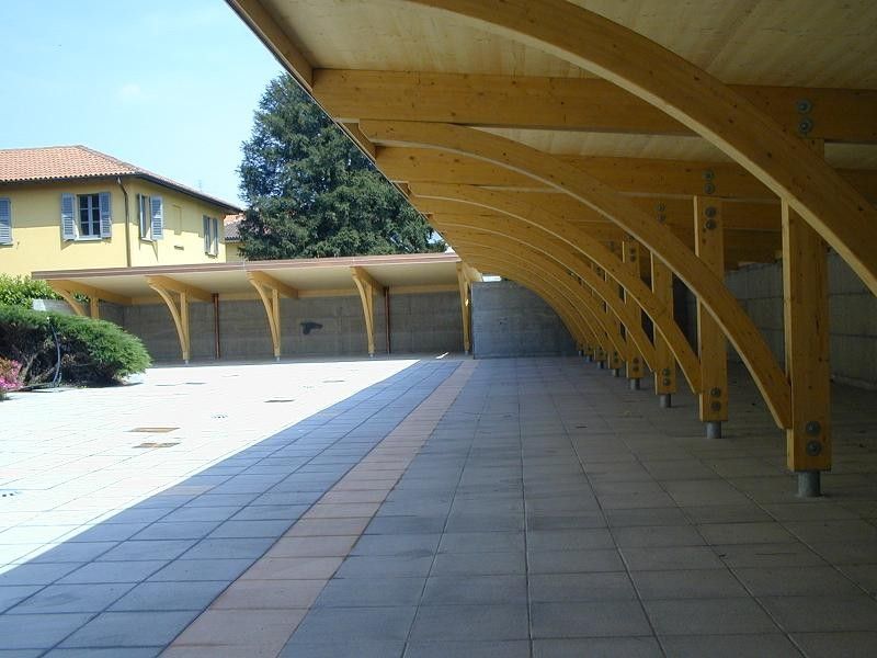 Chioschi e Gazebi in legno BCL Pensiline Fotovoltaiche