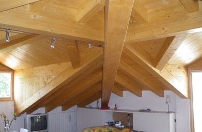 Sopraelevazioni in legno BCL Sopraelevazione A Telaio Legno Lamellare  Milano