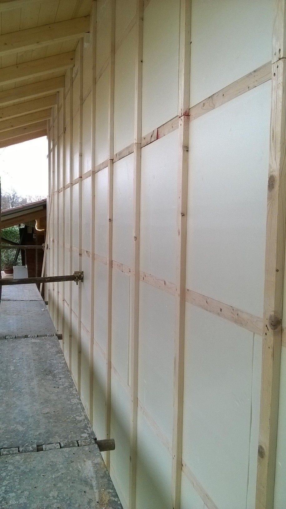 Sopraelevazioni in legno BCL Sopraelevazione a Telaio e Tetto in legno lamellare cert FSC e PEFC MI