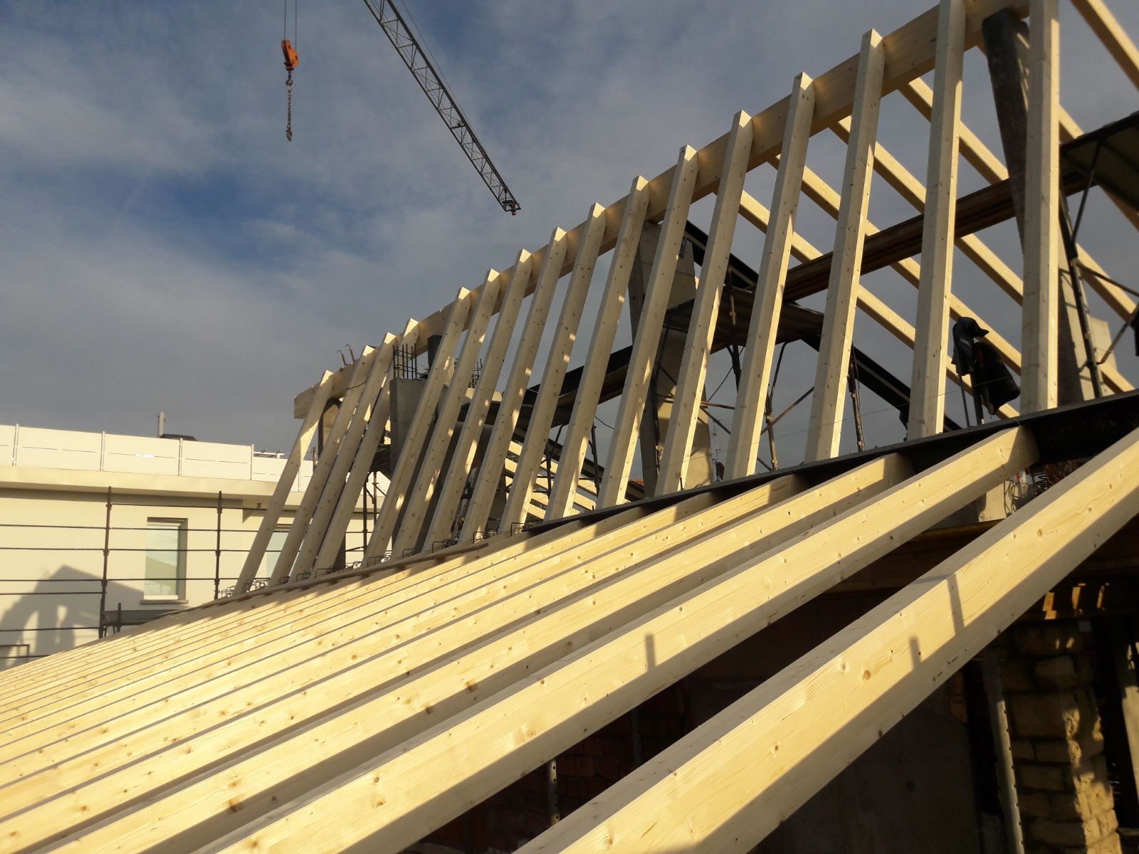 Sopraelevazioni in legno BCL Sopraelevazione a Telaio in Legno Lamellare cert FSC e PEFC  Bergamo