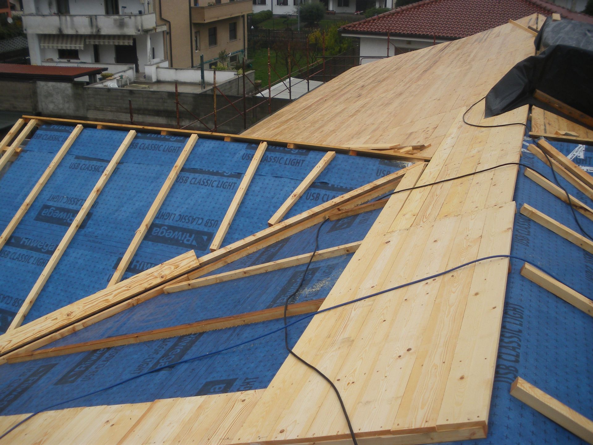 Chioschi e Gazebi in legno BCL Tetto Sbiancato in Legno Lamellare a Origgio