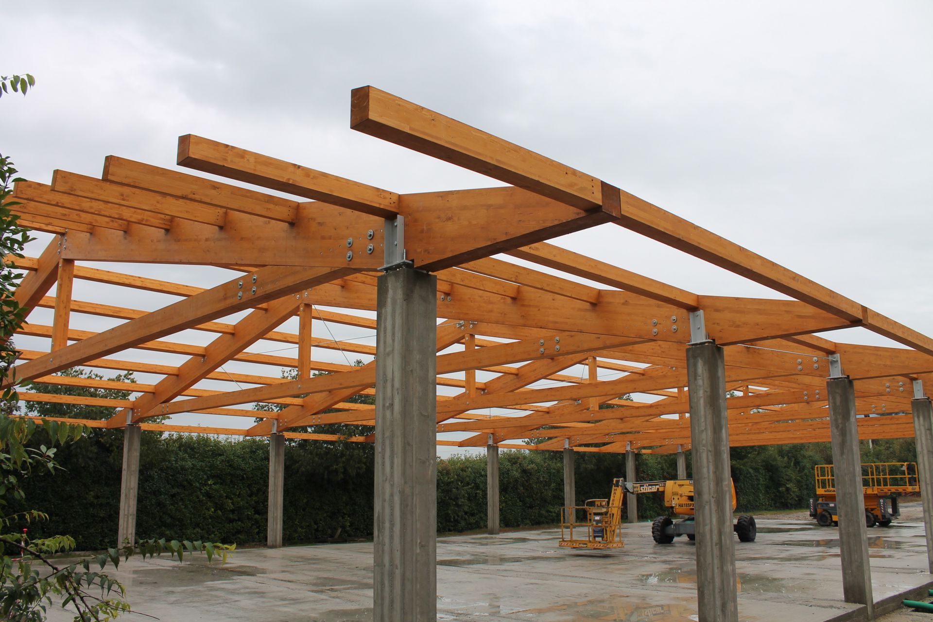 Chioschi e Gazebi in legno BCL Bocciodromo in Legno Lamellare 