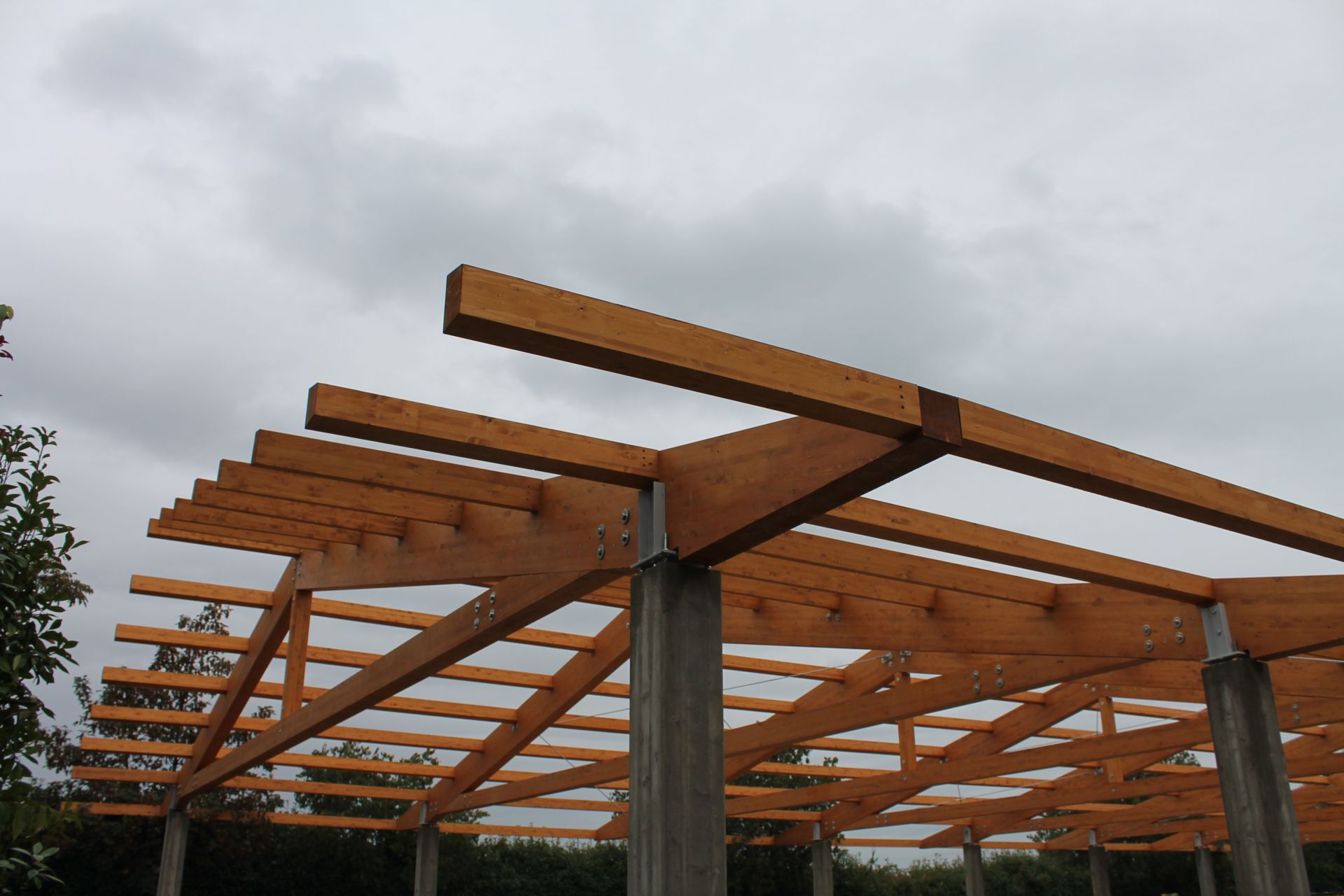 Chioschi e Gazebi in legno BCL Bocciodromo in Legno Lamellare 