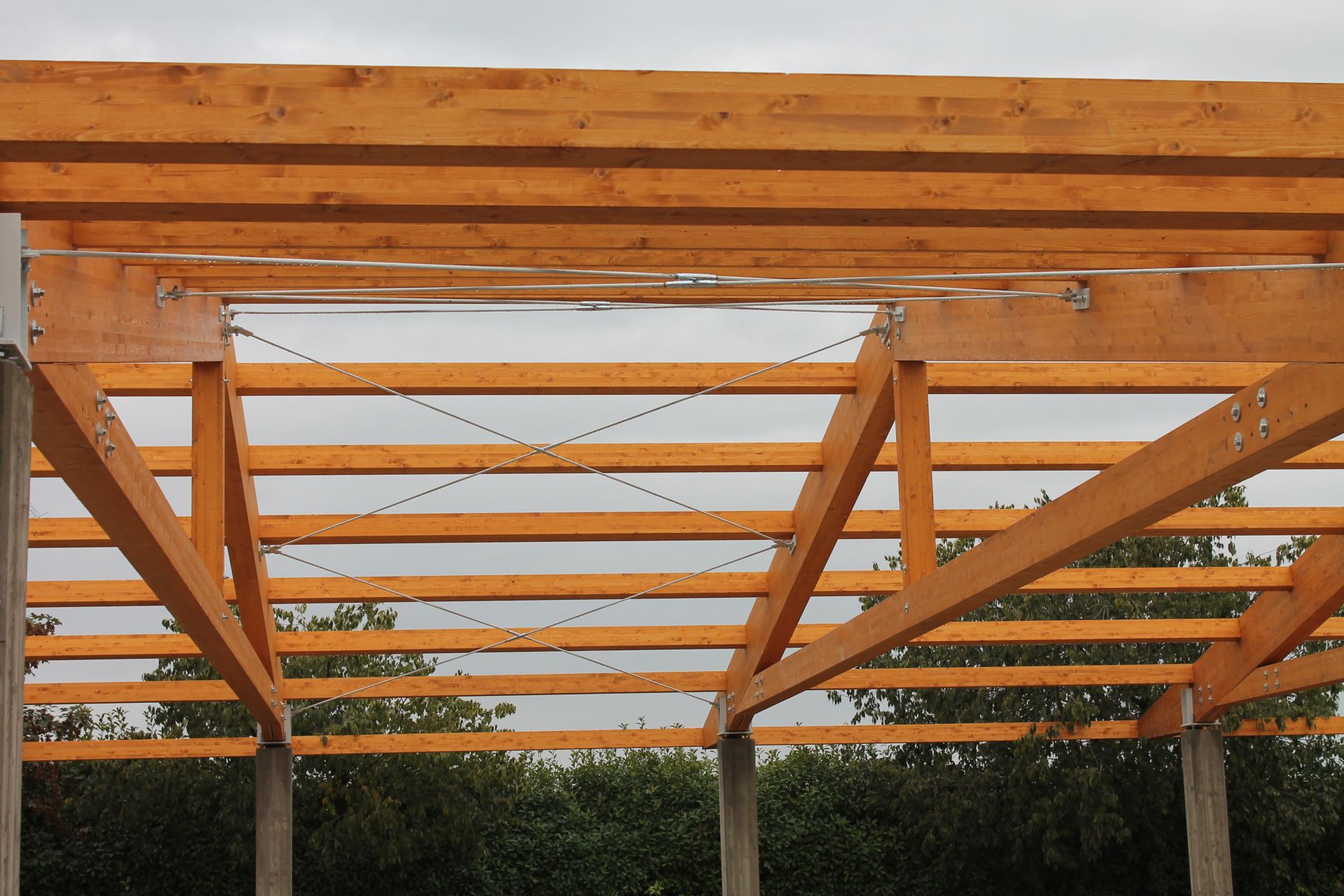 Chioschi e Gazebi in legno BCL Bocciodromo in Legno Lamellare 