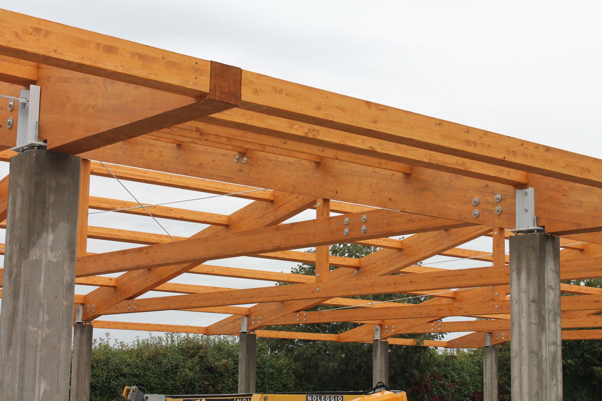 Chioschi e Gazebi in legno BCL Bocciodromo in Legno Lamellare 