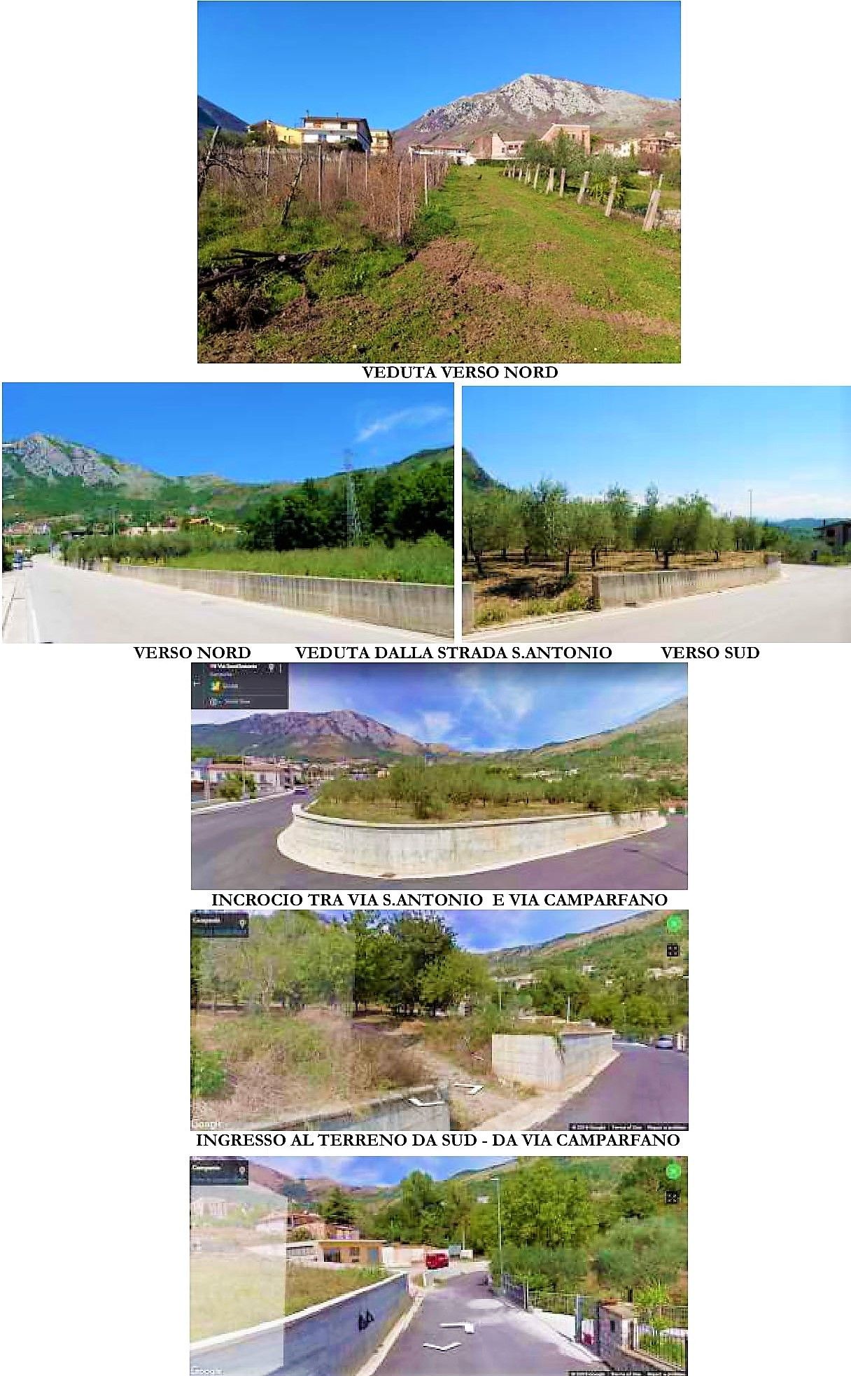 Vendita Terreno edificabile Vitulano