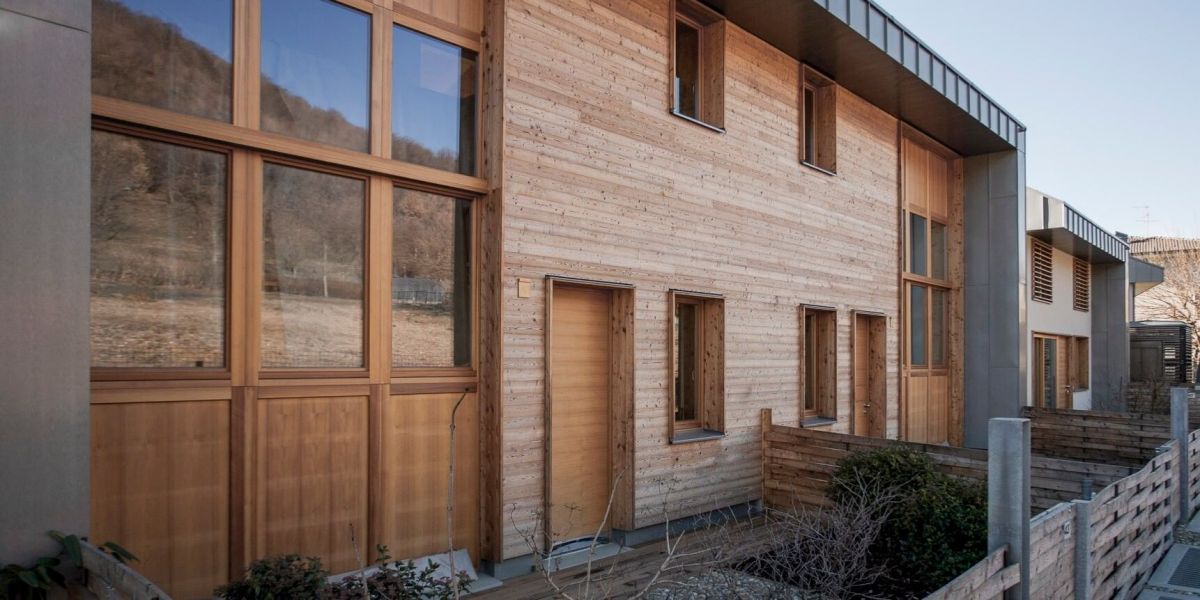 Condomini in legno LignoAlp | Damiani-Holz&KO Spa Il parco dei Gelsi