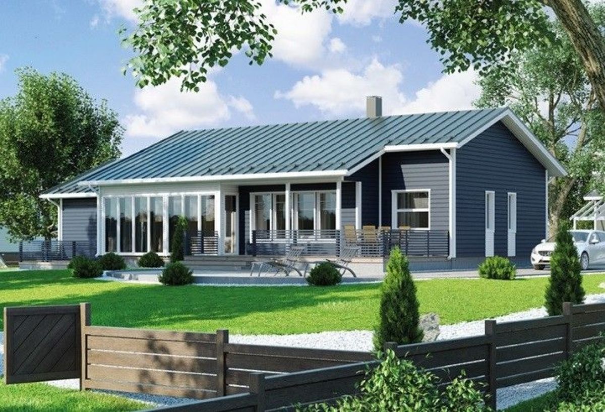 Case in legno NORGES HUS MODELLO 108