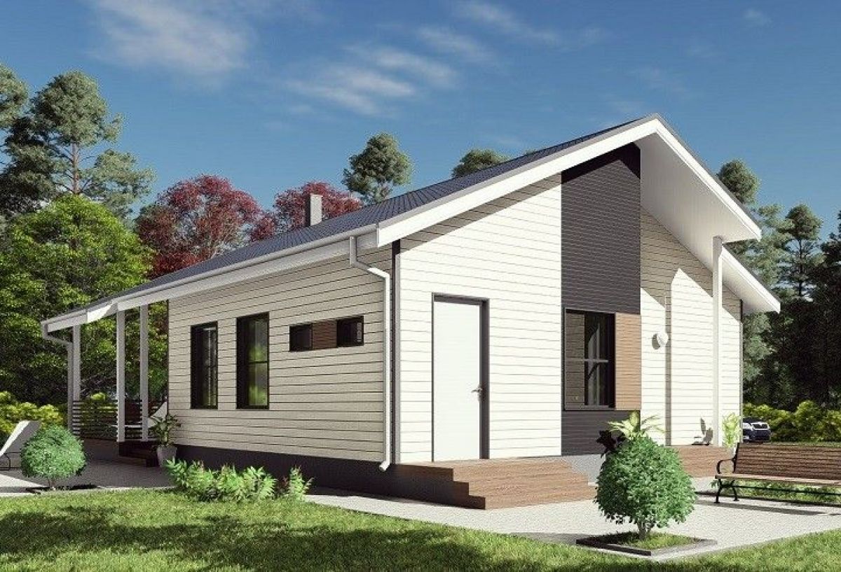 Case in legno NORGES HUS MODELLO 109