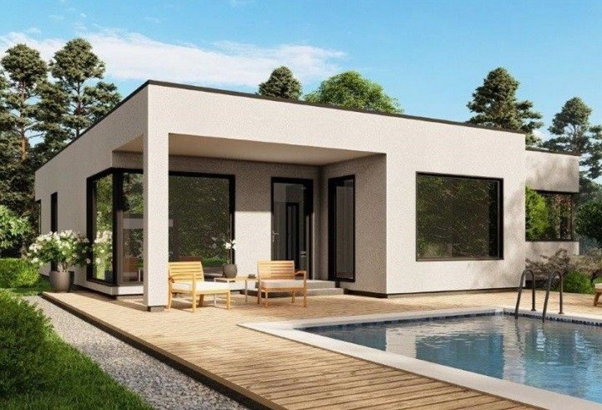 Case in legno NORGES HUS MODELLO 158