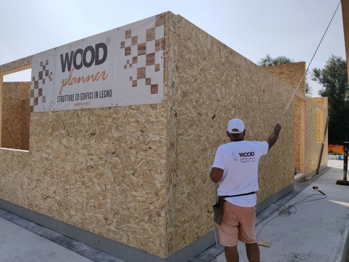 Case in legno Wood planner Villa 250 mq