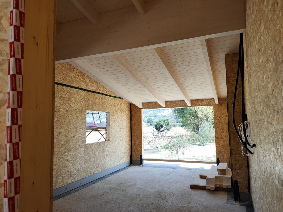 Case in legno Wood planner Villa 250 mq