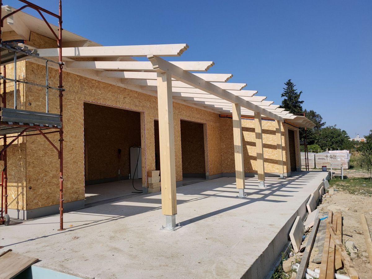 Case in legno Wood planner Villa 250 mq