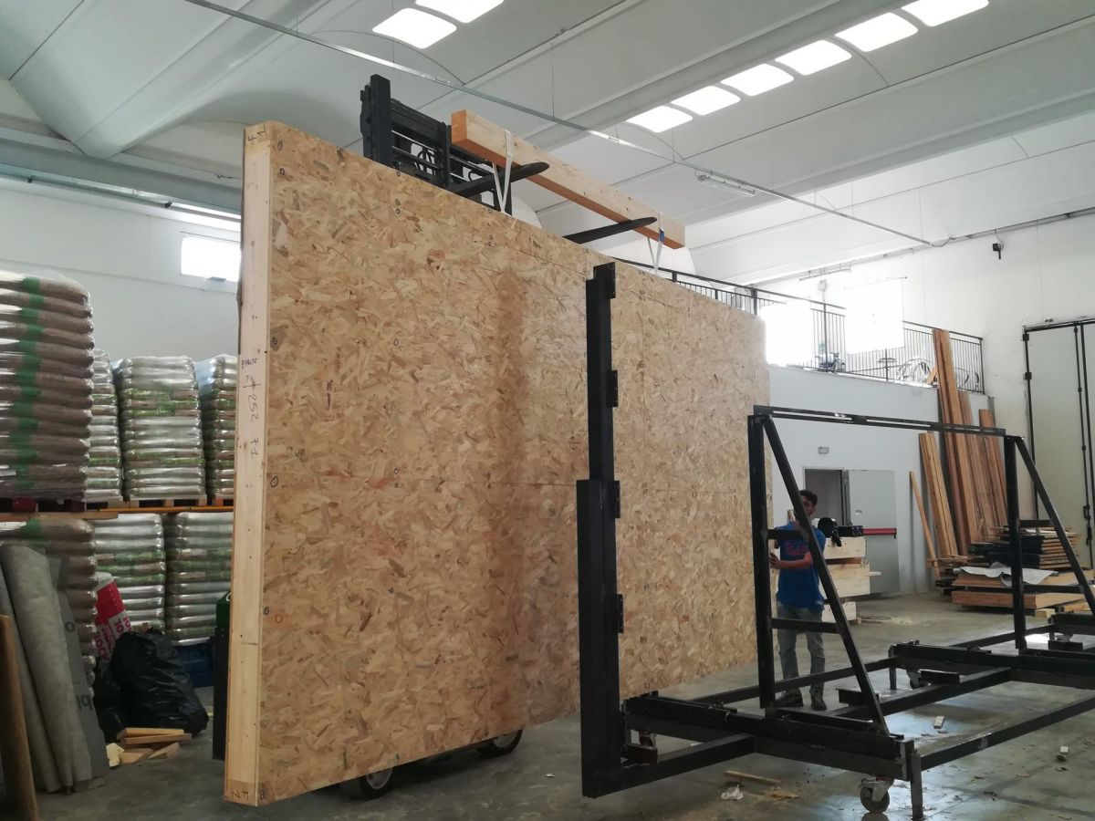 Case in legno Wood planner Villa 270 mq