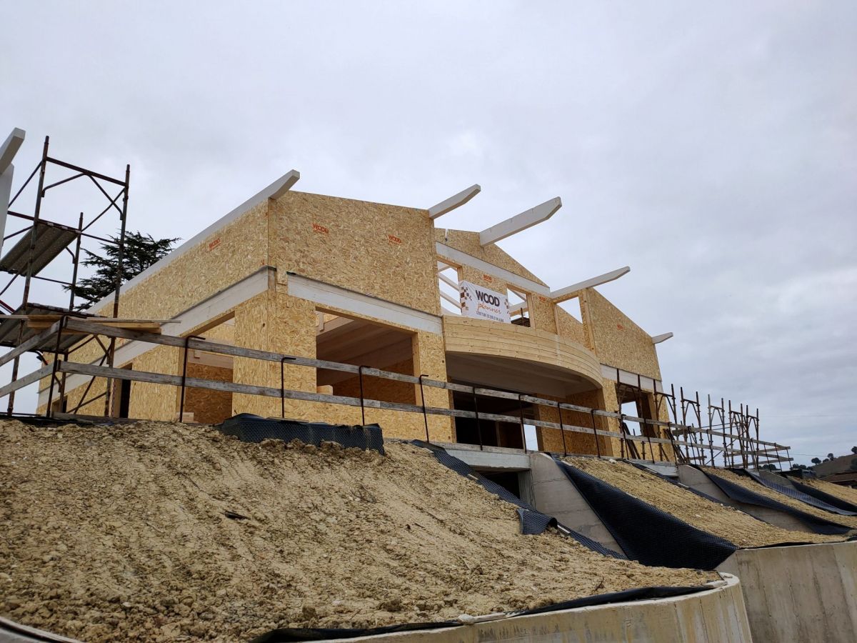 Case in legno Wood planner Villa vista mare