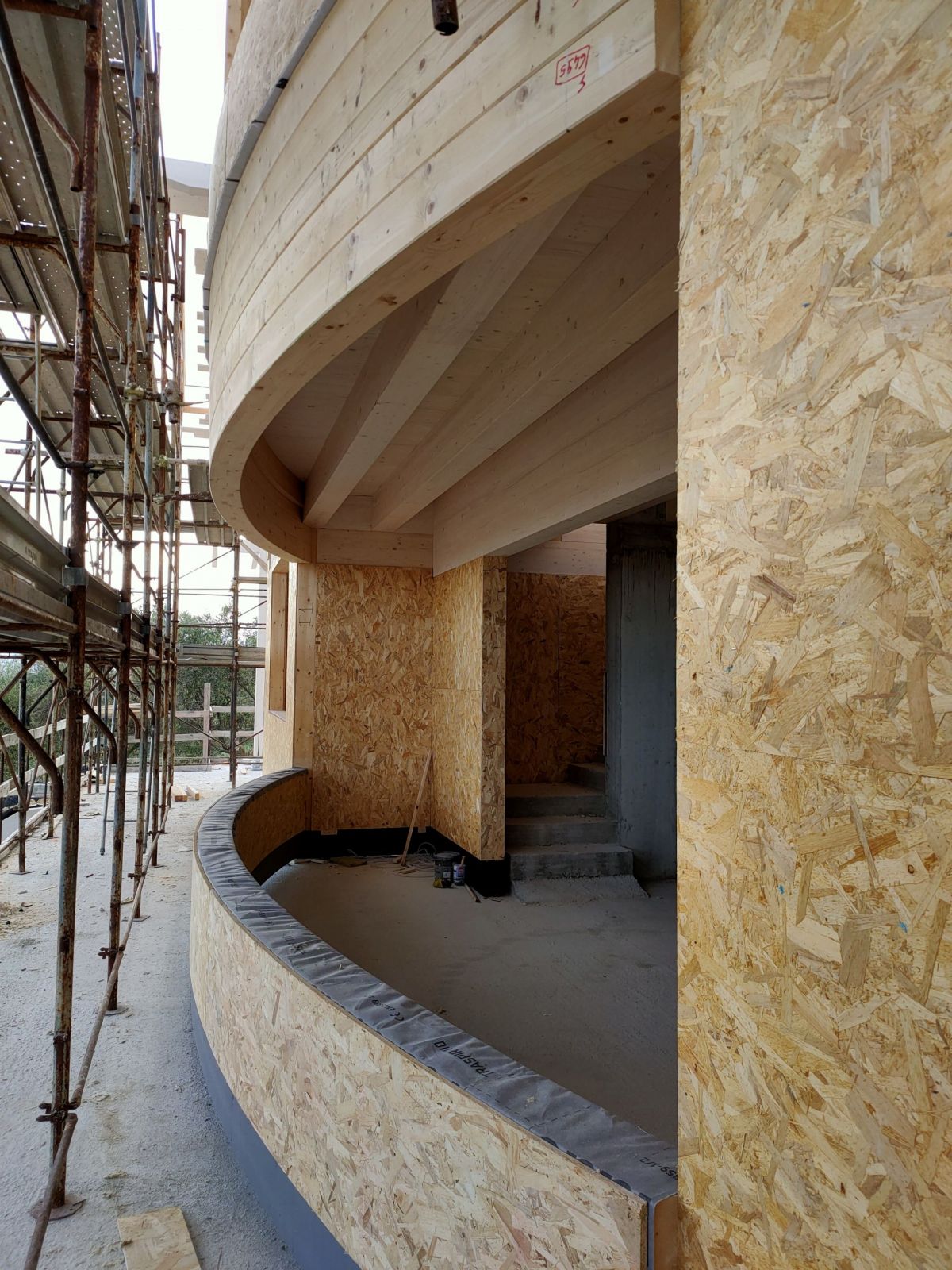 Case in legno Wood planner Villa vista mare