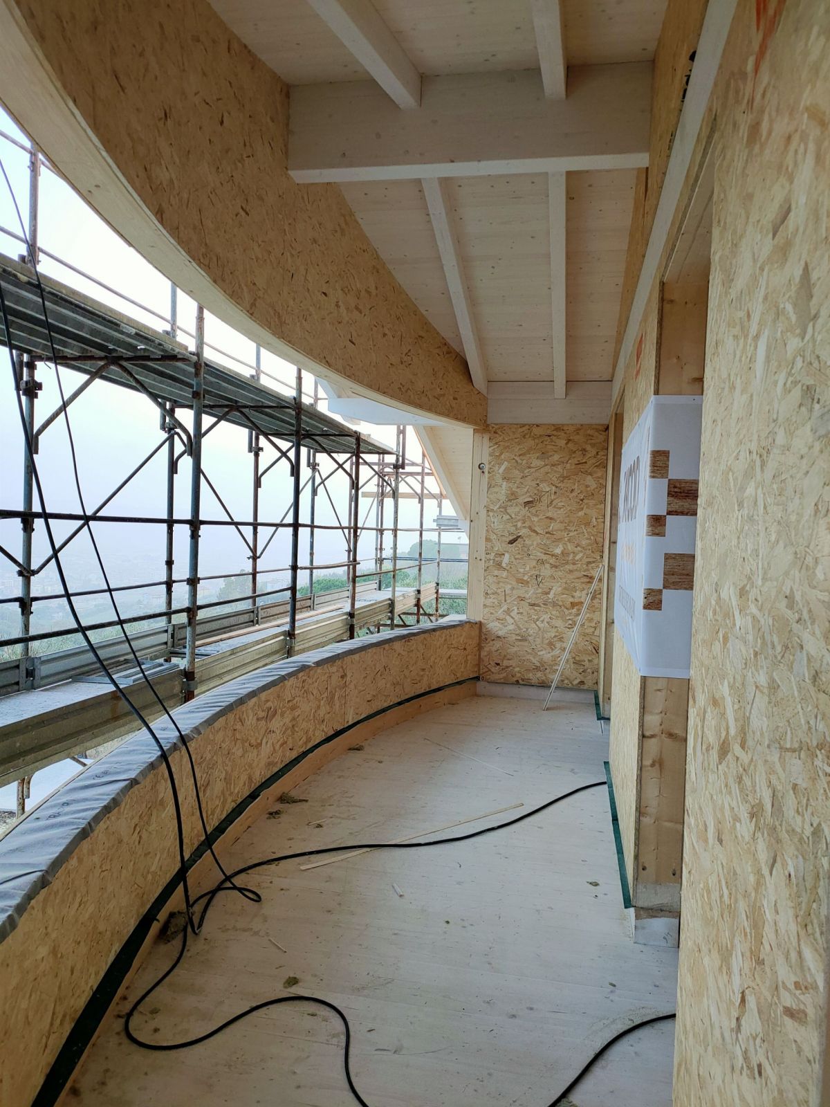 Case in legno Wood planner Villa vista mare