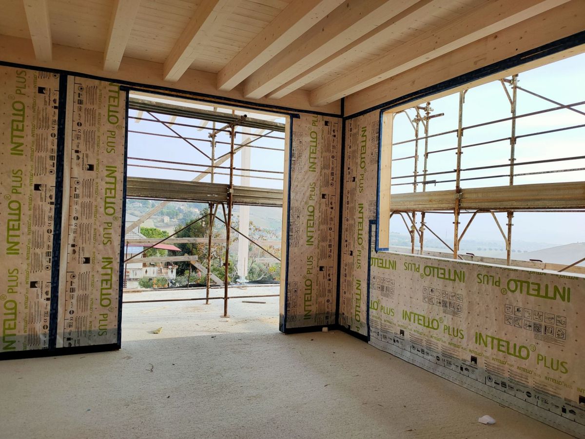 Case in legno Wood planner Villa vista mare