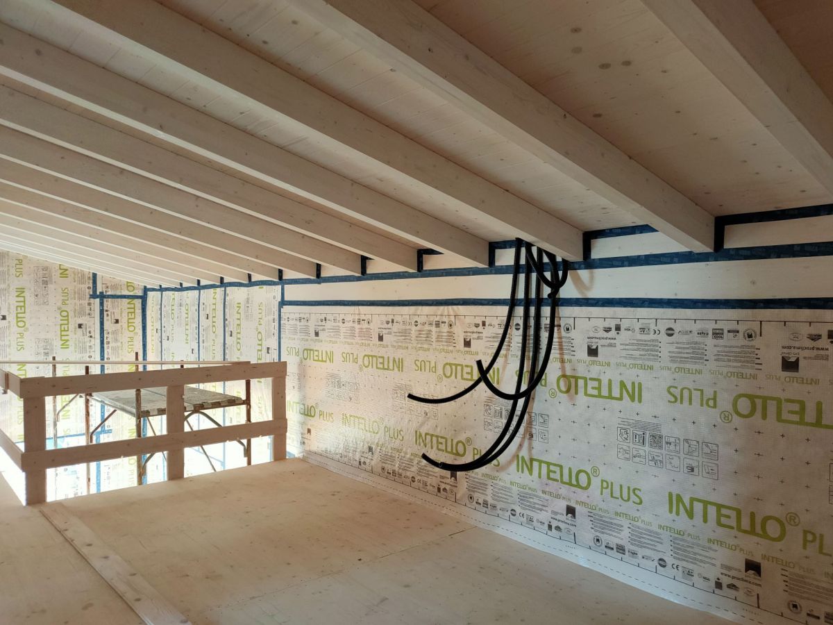 Case in legno Wood planner Villa vista mare