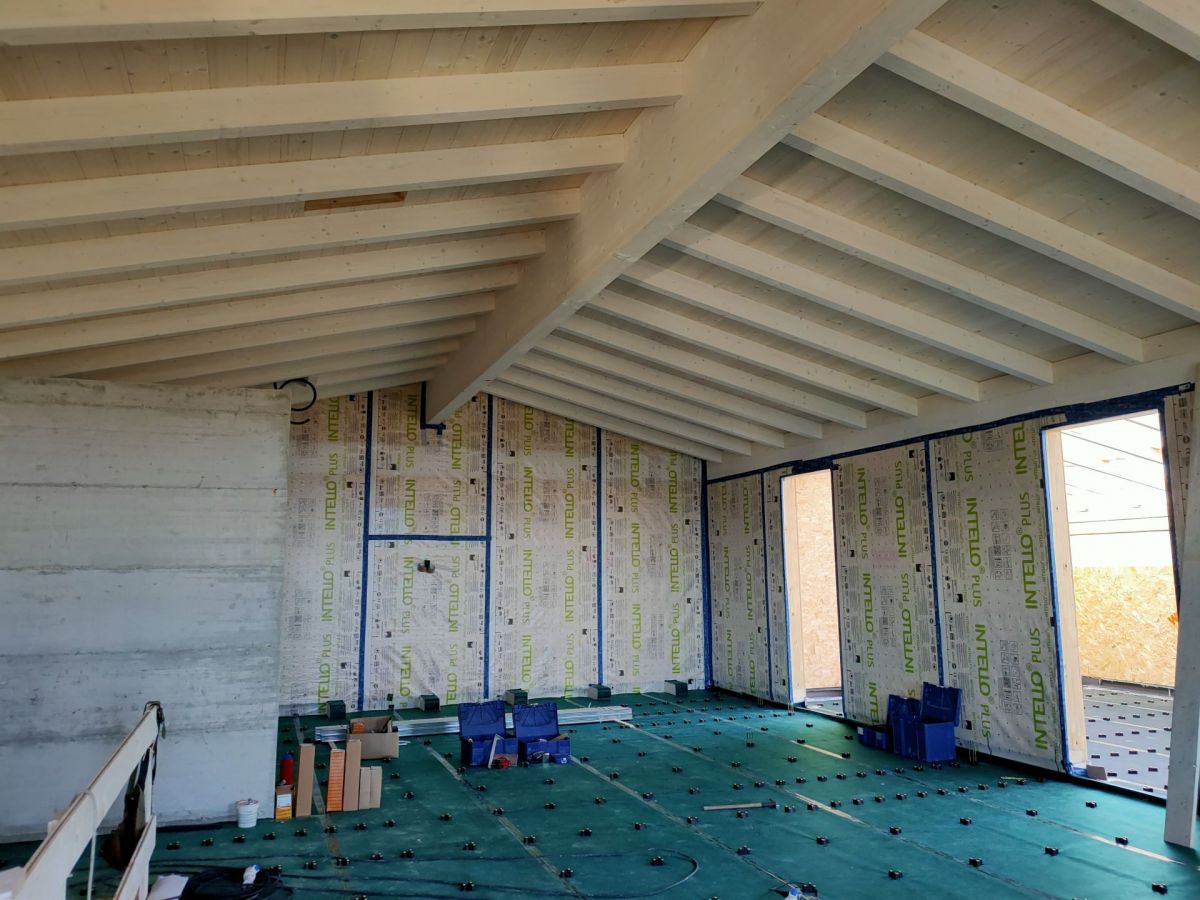 Case in legno Wood planner Villa vista mare