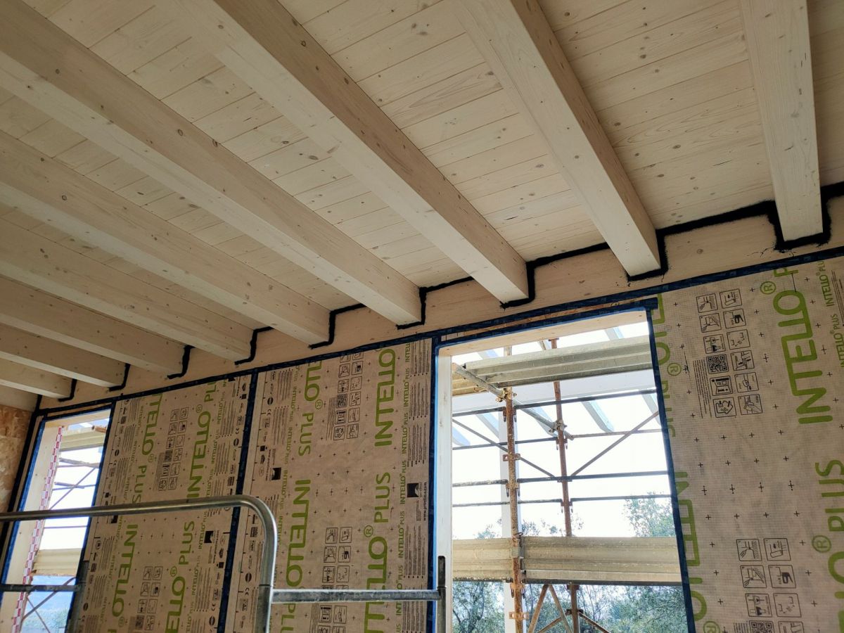 Case in legno Wood planner Villa vista mare