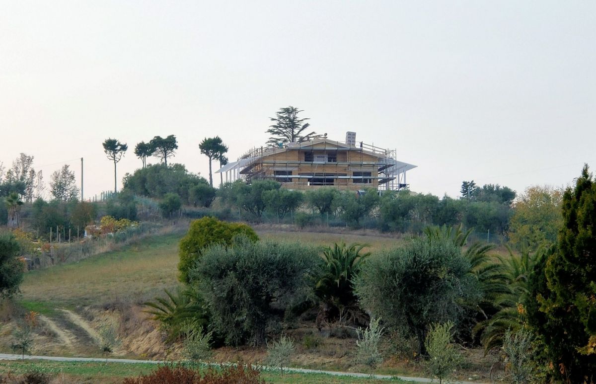 Case in legno Wood planner Villa vista mare